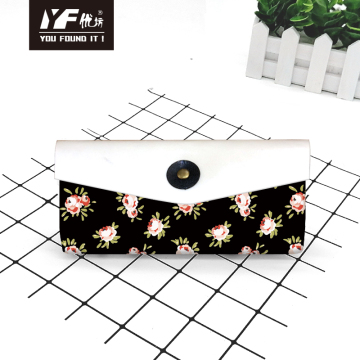 Case di matita in pelle PU Custom Flower Oceano