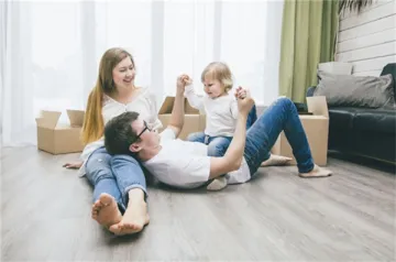 WPC Click Lock Flooring Materials