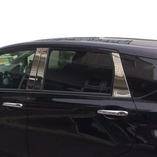 OEM Chrome Window Pillar Covers for Nissan Note E12 2016+