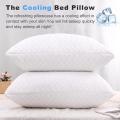 Memory Foam Cooling Bed Pillows Washable Removable Cover