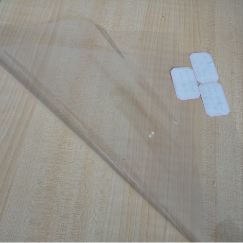 Película de poliéster ignífuga transparente de 15um VTM-0