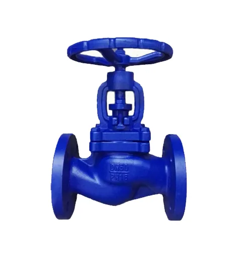 DIN CAST IRON FLANGED GLOBE VALVE 20