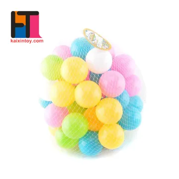 10276172 crush proof non-toxic bulk plastic balls pit balls for kids