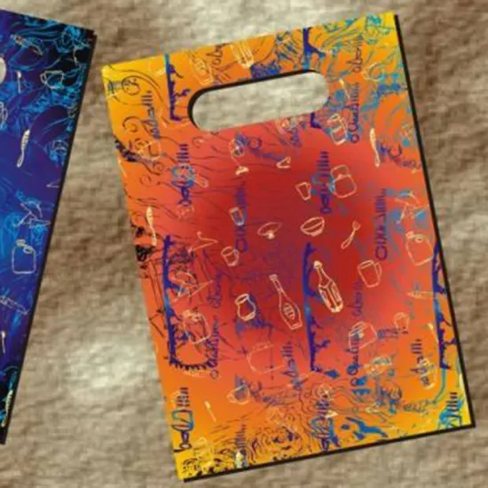 Butterfly Knot Design Apparel Packaging Paper Bag