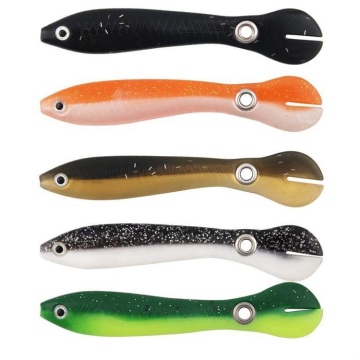 Runntoo 100 mm 6g en gros de leurre de pêche en plastique souple bionique