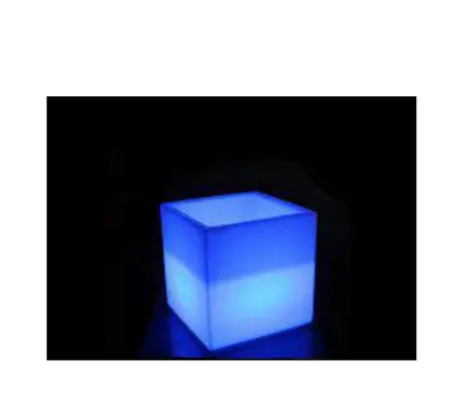 Plastic Illuminated Outdoor Living LED Partition Cabinet