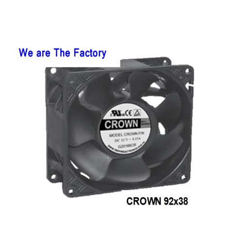 92x38 DC Axial Fan H3 Dishwasher