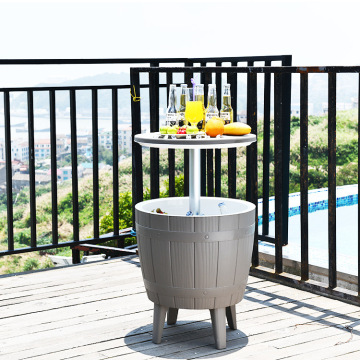 High Quality 3-in-1 LED Light Ice Bucket - Patio Cooler for Wine & Food