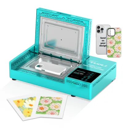 3D Sublimation Personalized Mobile Cover Photo Printer