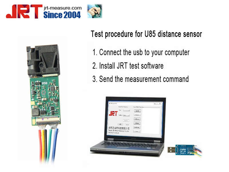 2021 JRT NEW Serial Port Test Software For Laser Distance Sensor