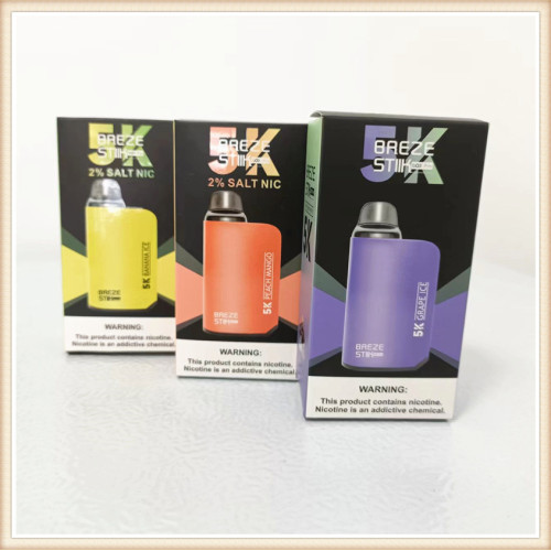 Breze Stiik 5000 퍼프 일회용 vape 도매