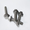 Stainless Steel Hexagon Bolts With Flange DIN6921