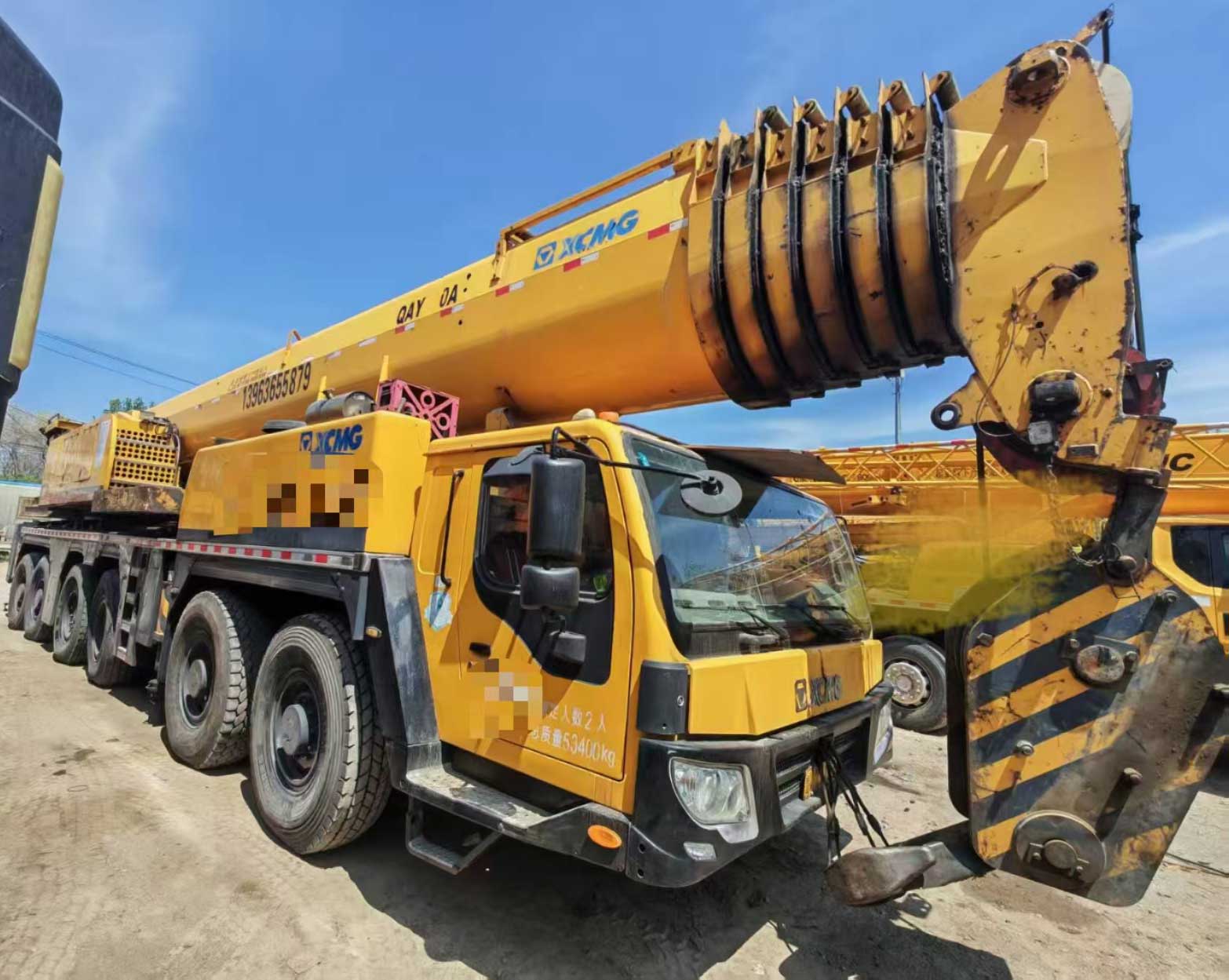 Used-telescopic-crane-with-extended-boom-QAY260A Used-telescopic-crane-with-extended-boom-QAY260A