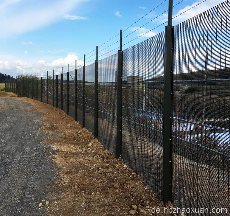 358 hoher Sicherheit schützter Zaun