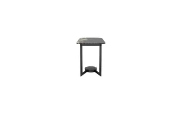 Modern design marble C Shaped Side table