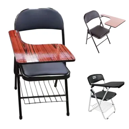 Modern Folding Student Chair with Tablet Arm for Wholesale Office Rooms