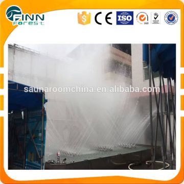 2017 New high quality water park pool stainless steel fountains