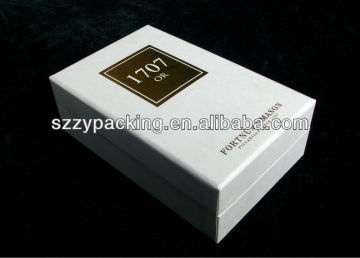 wholesale perfume box with hot stamped logo