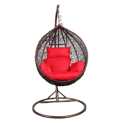 Outdoor and Indoor Furniture: Explore Rattan Egg Chairs, Metal Stands, Wicker Swings, and Patio Chairs