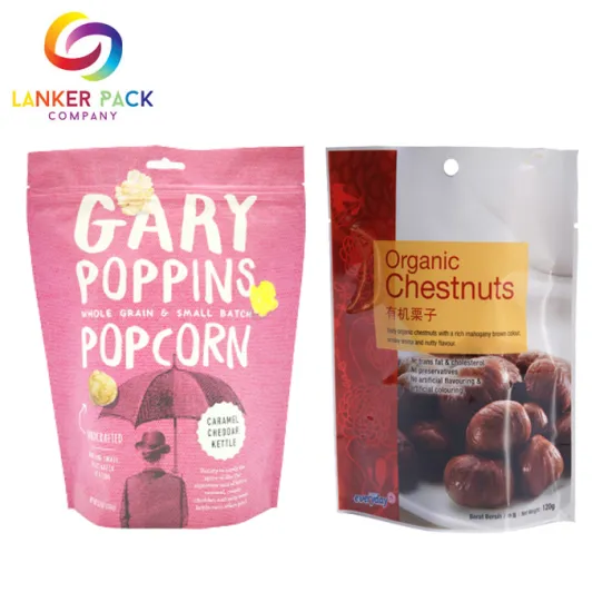Food Grade Printed Packaging Bag For Snack
