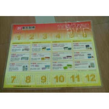Mouse Pad with Calandar Printing