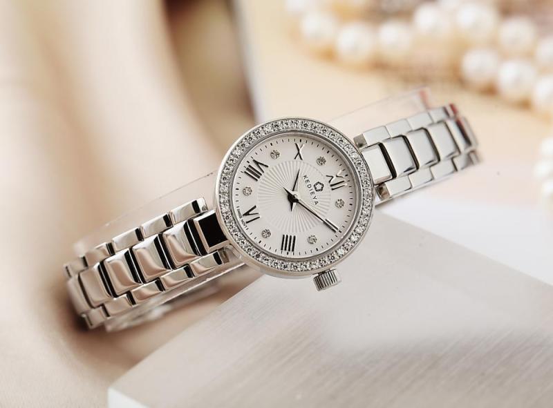 Stainless steel Gold PVD women's watches