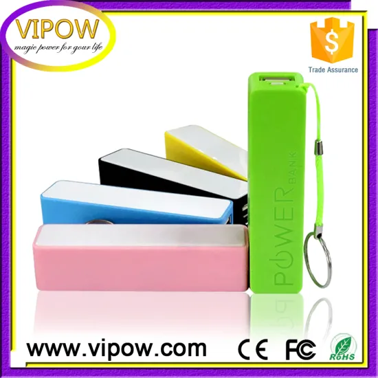 Rechargable battery power bank 2600mah external battery charger mobile phone