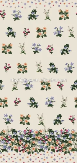 digital printing plain satin silk fabric for dressing