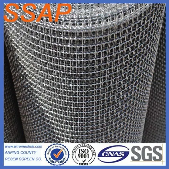 hot sale stainless steel crimped wire mesh screen