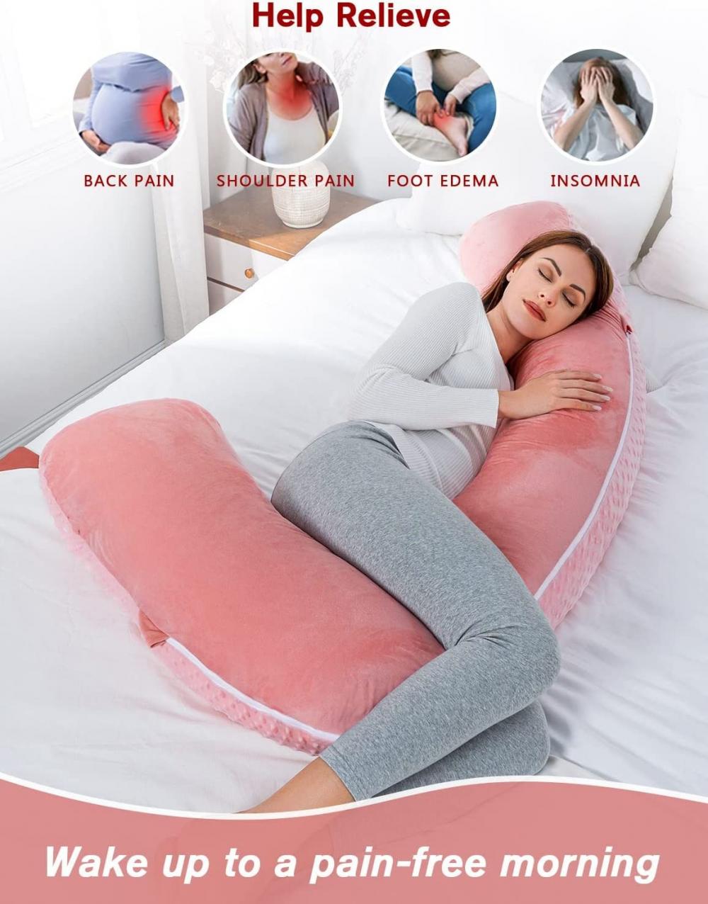 Pink L Pregnancy Pillow343 Jpg