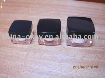 acrylic jars