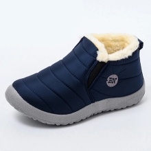 Men Boots Lightweight Winter Shoes For Men Snow Boots Plush Warm Men Ankle Boots Unisex Winter Boots Footwear Plus Size 37 47