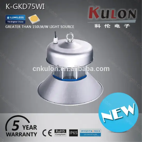High quality round module 75W ufo led high bay light