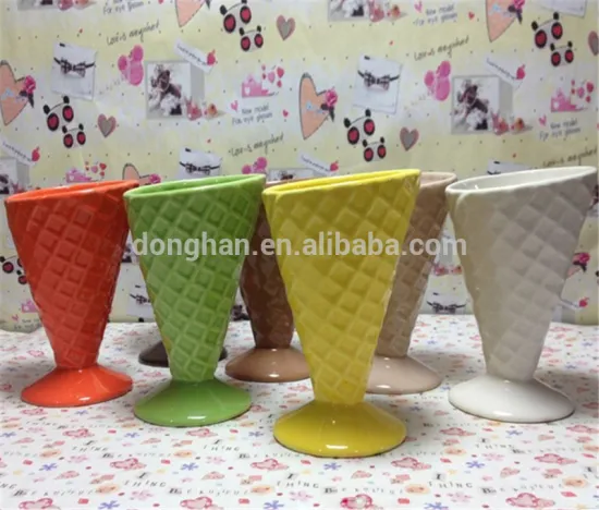embossed ice cream ceramic mug made in china factory directly,