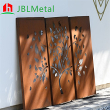 Modern Corten Steel Fence Posts Panels