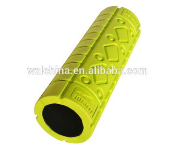 China factory WZL high density Yoga Fitness EVA Grid Foam Roller for Massage Therapy