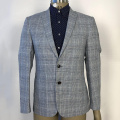 men's fashionable business casual grid suit