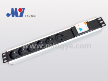 French Pdu With Cable And Leakage Current Protector 