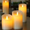 velas moventes personalizadas do diodo emissor de luz da chama como presentes de casamento