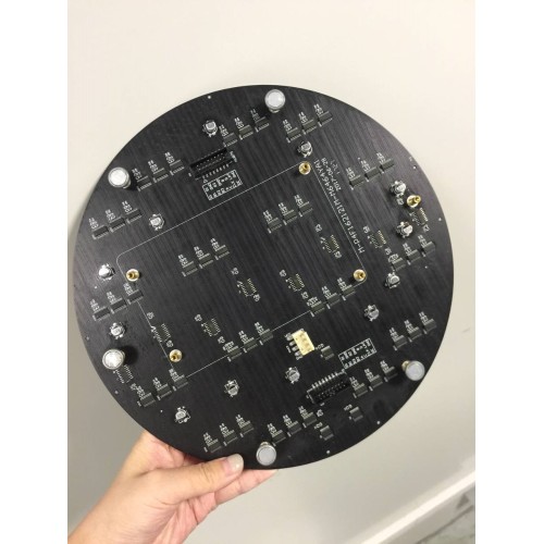 Customized Logo Diameter 256mm P4 Circle led Module