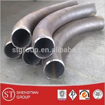 5D 3D pipe bends ASTM A234 WPB steel bends