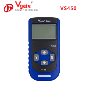 Vgate VS450 OBDII OBD2 CAN EOBD Auto Scanner Car Diagnostic Tool Reset Airbag Code Reader VS450