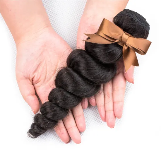 Unprocessed Raw Virgin Hair Extension Vendors,Loose Wave 100% Human Hair Extension,Mink Brazilian Human Hair Weave Bundles