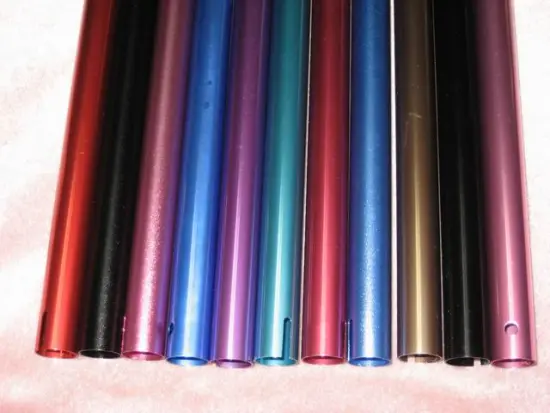 china factory supplier ! colorful superficical anodized aluminum profiles aluminium profile anodization