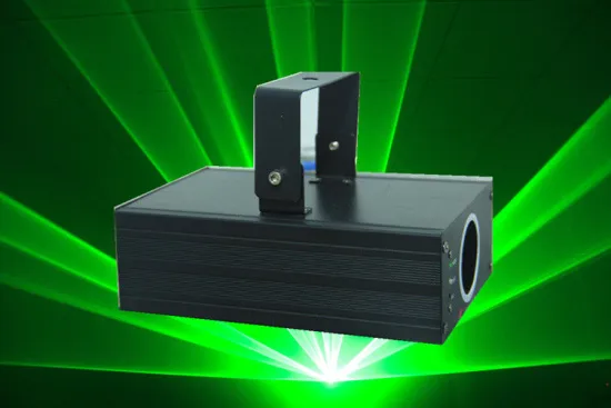 50mw Green Disco Laser Light , Animation / Club Party Dpss Laser Lighting