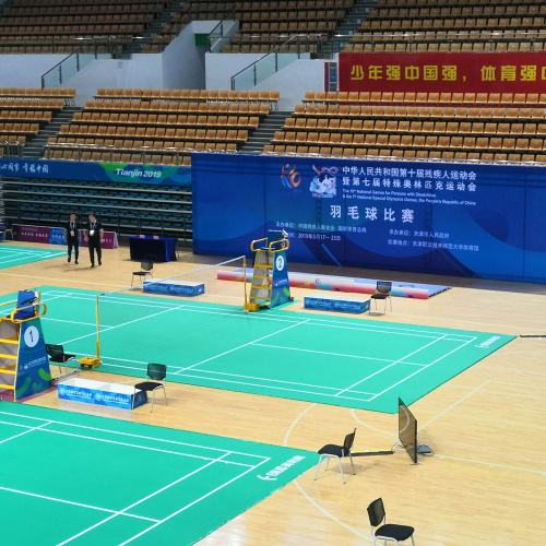 Tikar lantai badminton PVC BWF