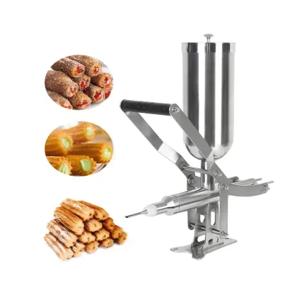 Manual Baking Machines: Cookies, Bread, Cake, Cream Donut, and Churros Filling Equipment