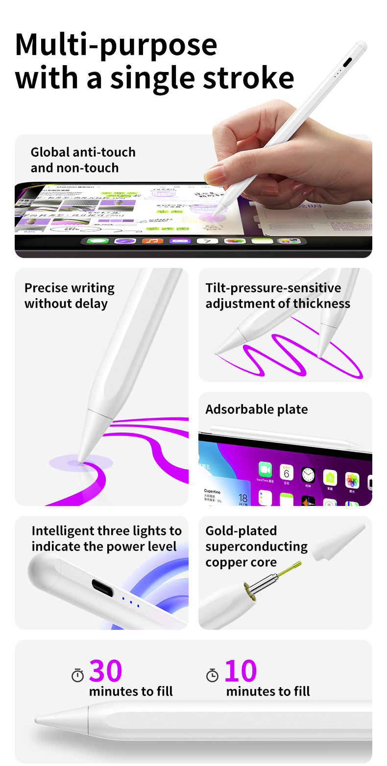 Professional-grade stylus Professional-grade stylus