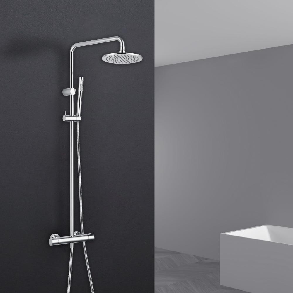 Stainless Steel Thermostatic Shower Column