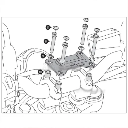 GPS Mount Adapter for 125 Duke/200/390/1290 Super Duke GT (2011-2021)